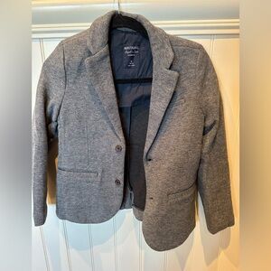 NUKUTAVAKE Boys Size 10 Grey Tweed Sports Jacket Blazer Designed in Spain